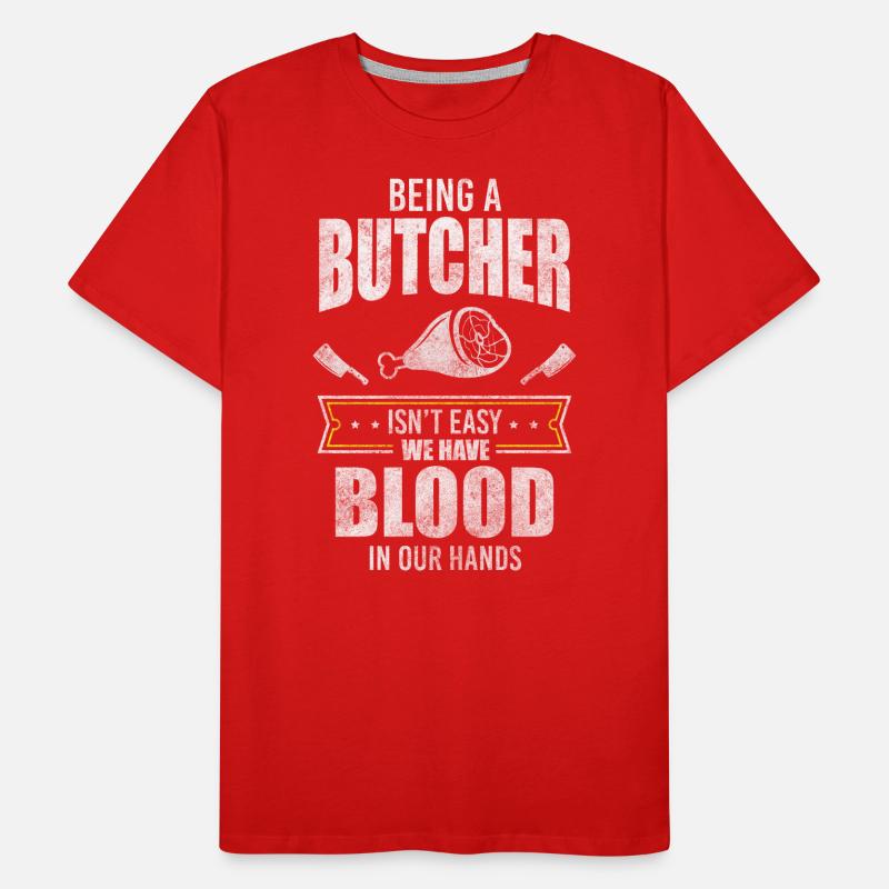 Boucher boucher Abattage T-shirt bio Premium Homme