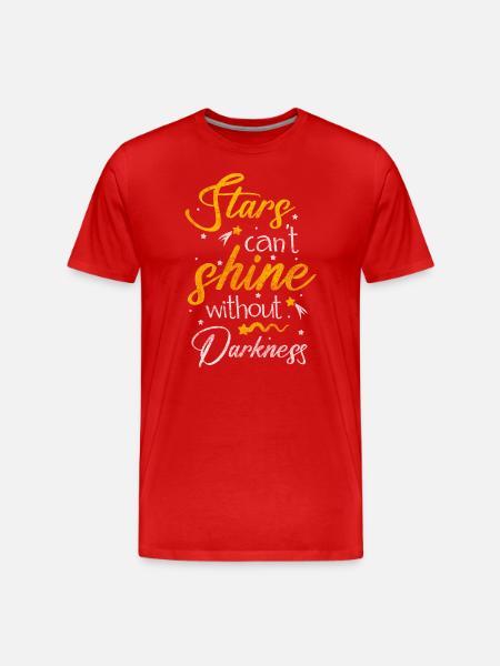 Star, Sky, Space, Night Sky - Men's Premium Organic T-Shirt - red