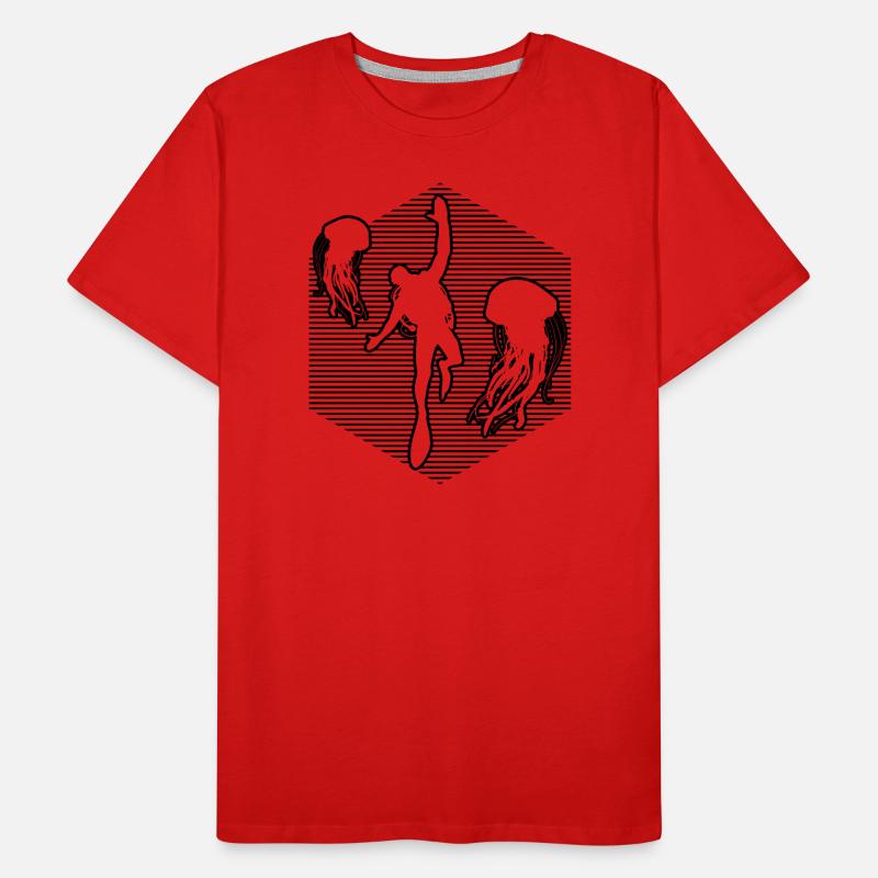 Femmes Plongée Plongée Plongée Plongée Hommes T-shirt bio Premium Homme