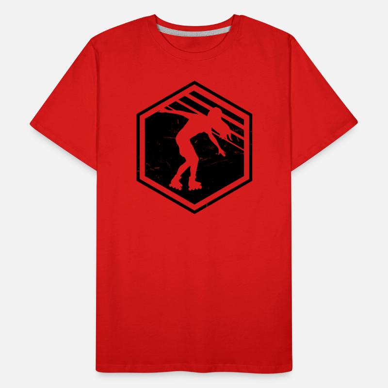 Roller Skating Roller Skating Roller Skating Roller Skate Men's Premium Organic T-Shirt