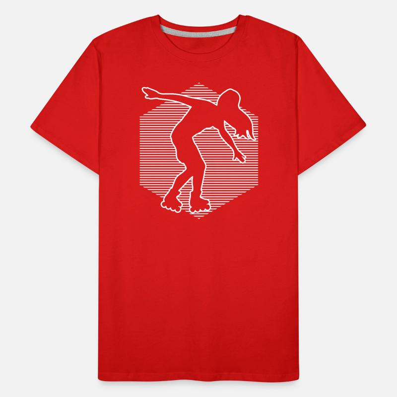 Roller Skating Rollerskates Roller Skate Roller skate Men's Premium Organic T-Shirt