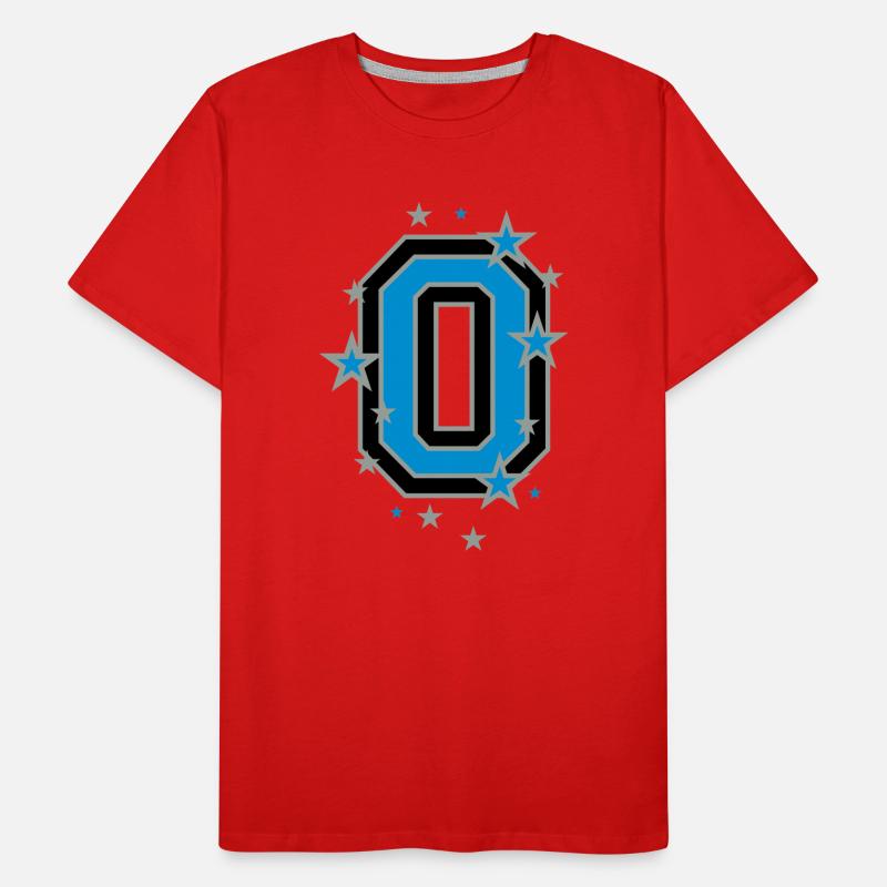 Le numéro zéro et les étoiles T-shirt bio Premium Homme