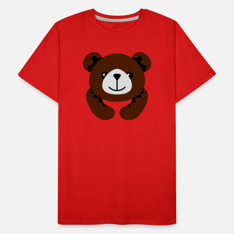 Bärchen | Bär | Baer T-shirt bio Premium Homme