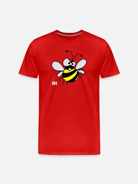 Abeille - T-shirt bio Premium Homme - rouge
