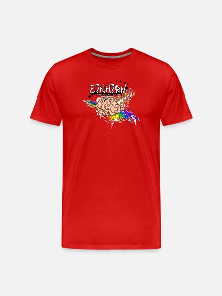 Einhirn - T-shirt bio Premium Homme - rouge
