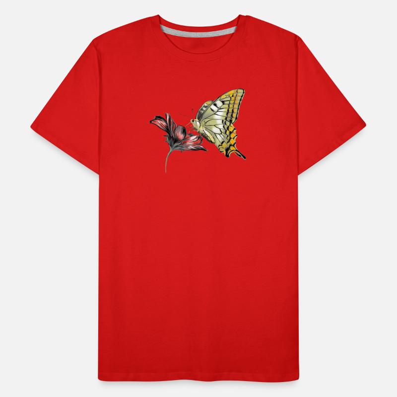 Butterfly Men's Premium Organic T-Shirt