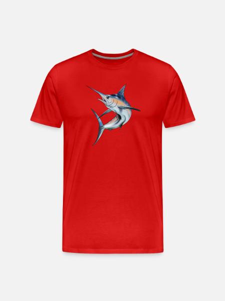 Marlin - T-shirt bio Premium Homme - rouge