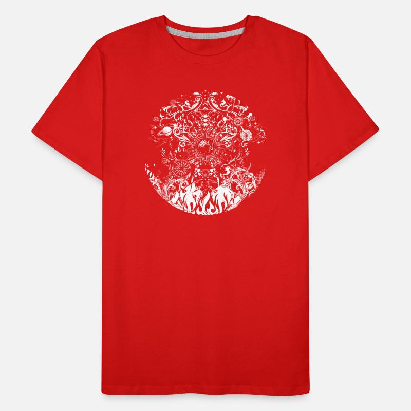 Les quatre éléments T-shirt bio Premium Homme