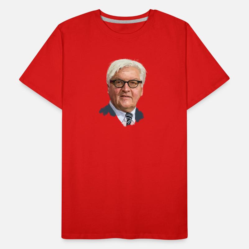Frank-Walter Steinmeier T-shirt bio Premium Homme
