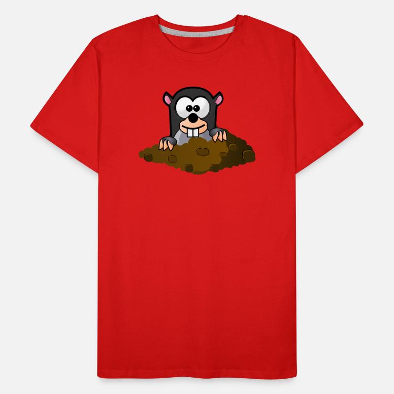 style comique Mole T-shirt bio Premium Homme