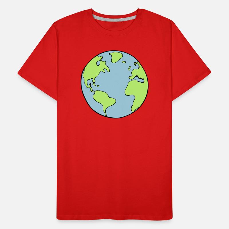 earth Men's Premium Organic T-Shirt