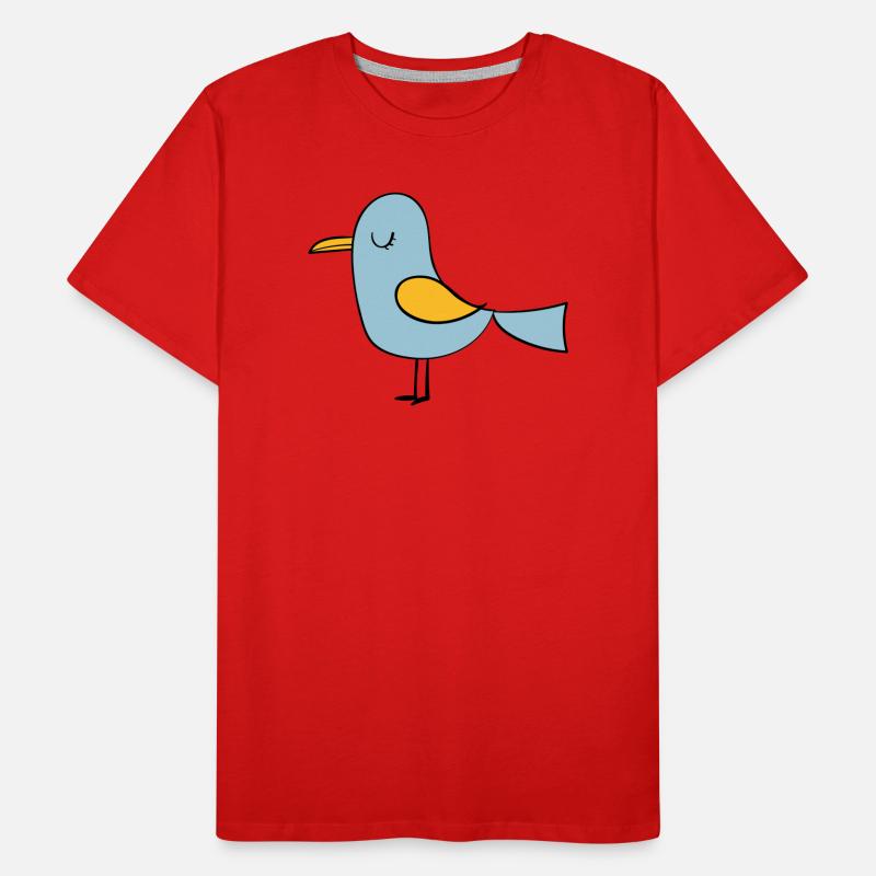 bird Men's Premium Organic T-Shirt