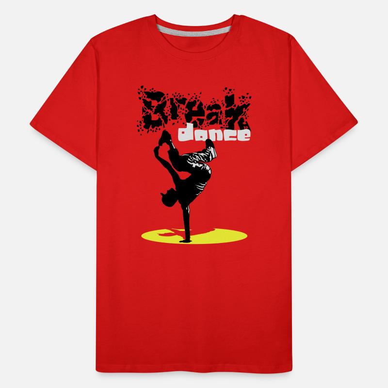 Breakdance flex Men's Premium Organic T-Shirt