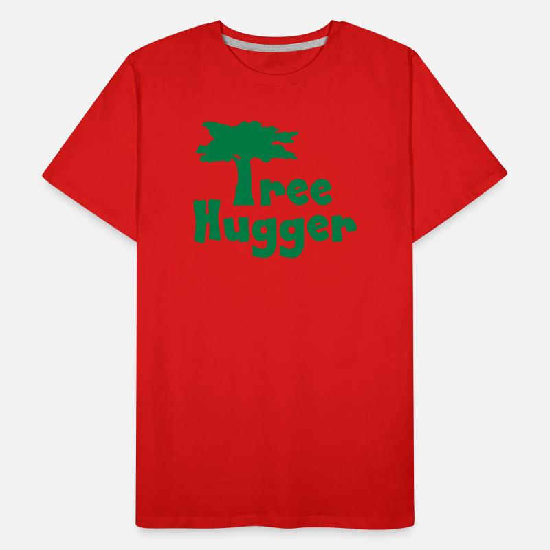 Tree Hugger Männer Premium Bio T-Shirt