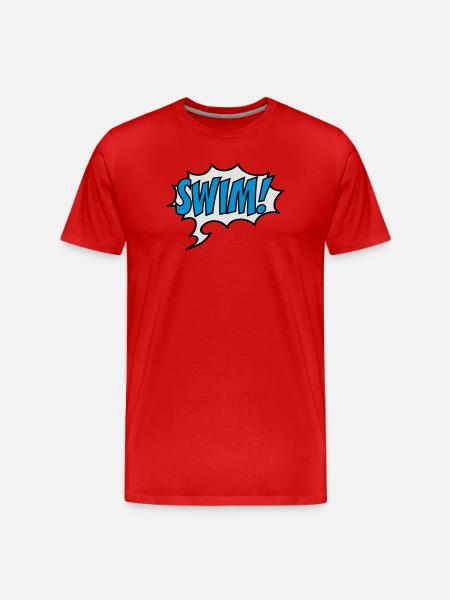 nage - T-shirt bio Premium Homme - rouge