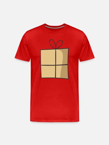 present 3 - T-shirt bio Premium Homme - rouge