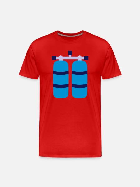 tanks - Men's Premium Organic T-Shirt - red