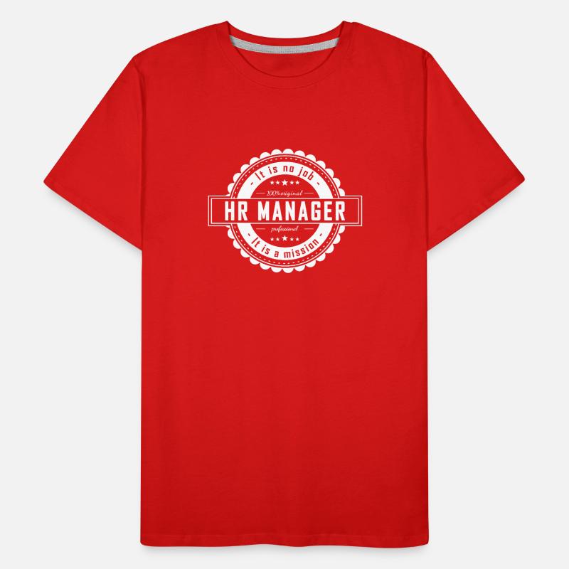 HR MANAGER Männer Premium Bio T-Shirt