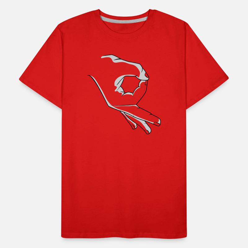 main de troll T-shirt bio Premium Homme