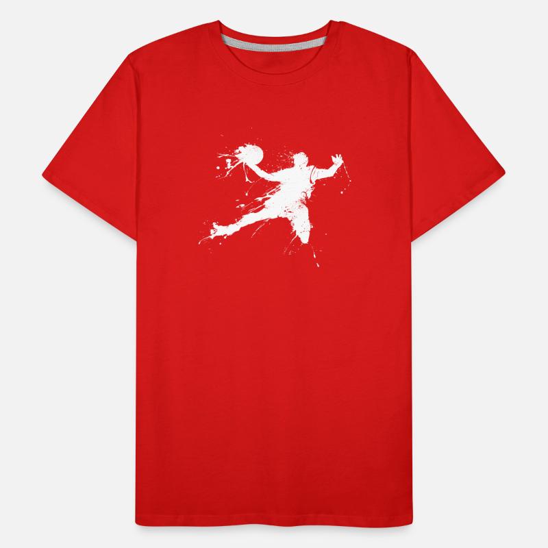 Slam Dunking Basketteur T-shirt bio Premium Homme