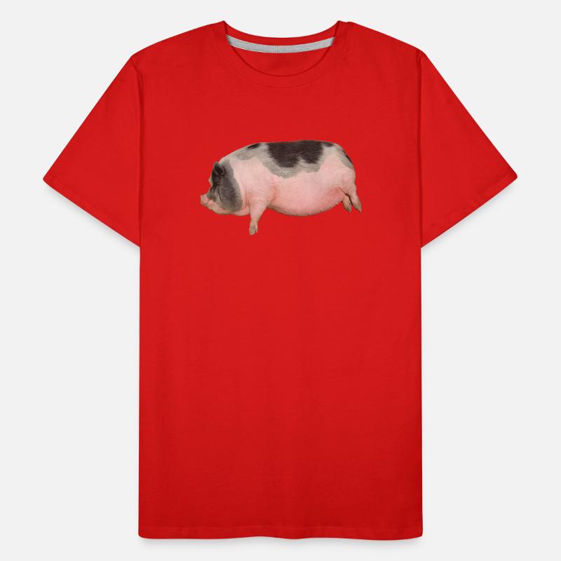 cochon T-shirt bio Premium Homme