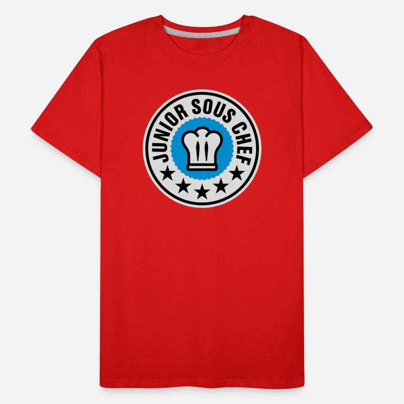 Junior Sous Chef Männer Premium Bio T-Shirt