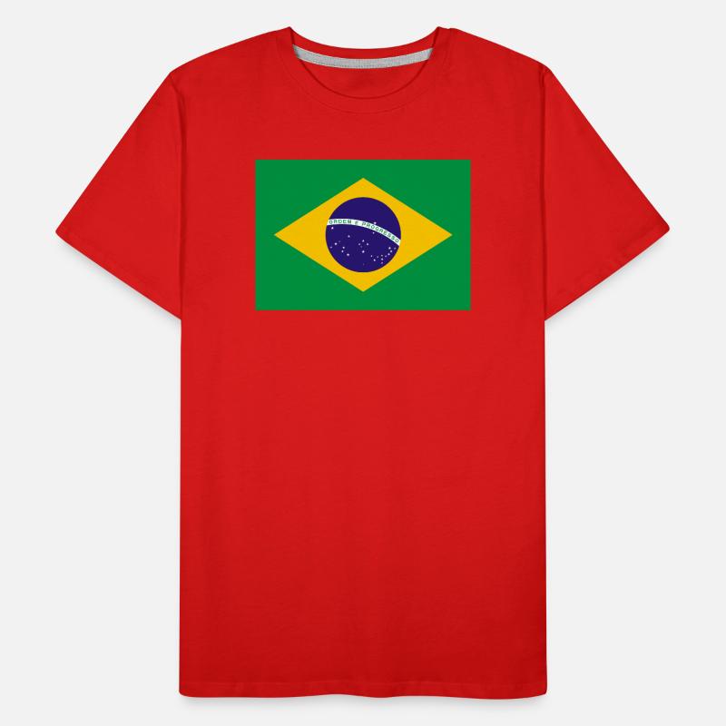 Brasilien Männer Premium Bio T-Shirt