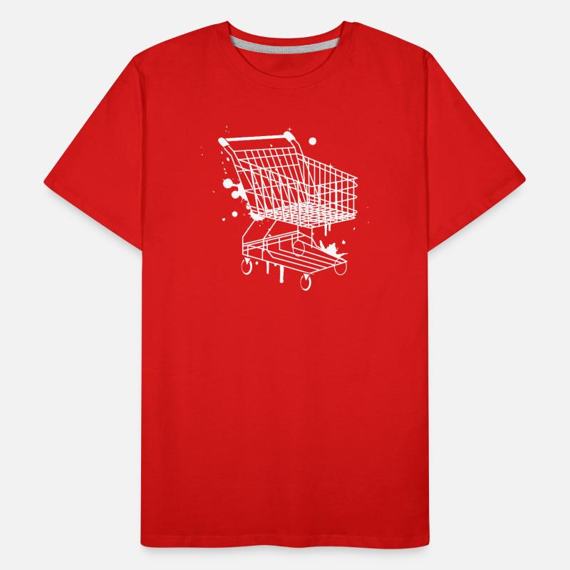 Panier d'achat graffiti T-shirt bio Premium Homme