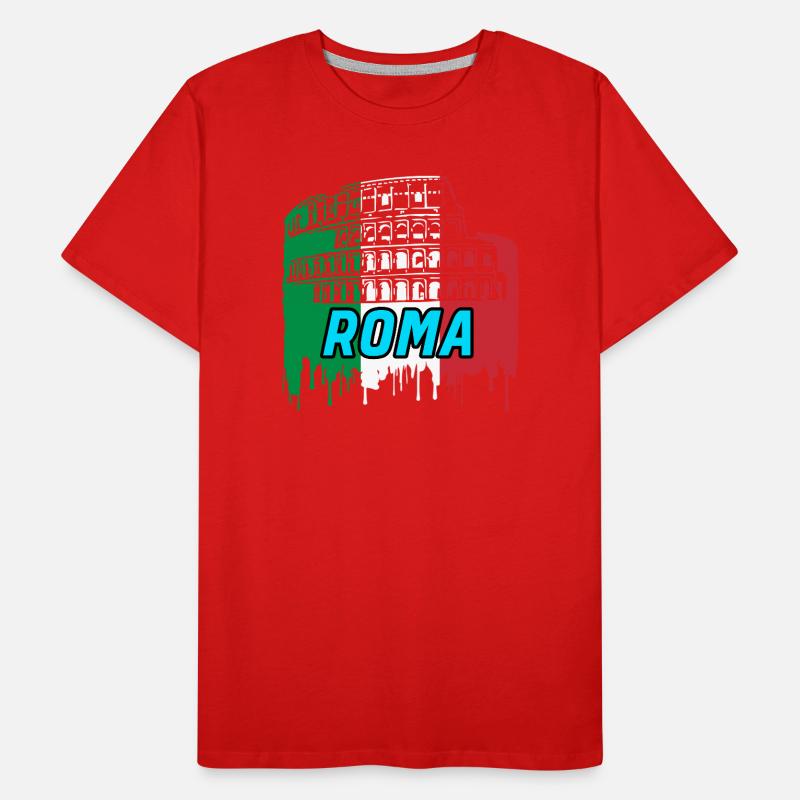 Rome / Cadeau / Idée de cadeau T-shirt bio Premium Homme
