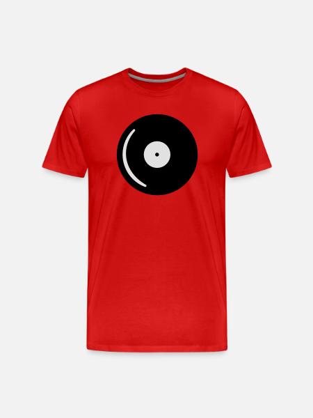 LP - Men's Premium Organic T-Shirt - red