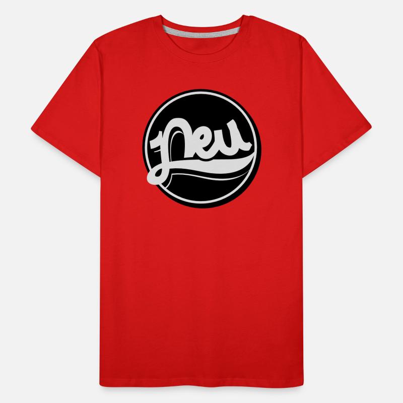 New Button Men's Premium Organic T-Shirt