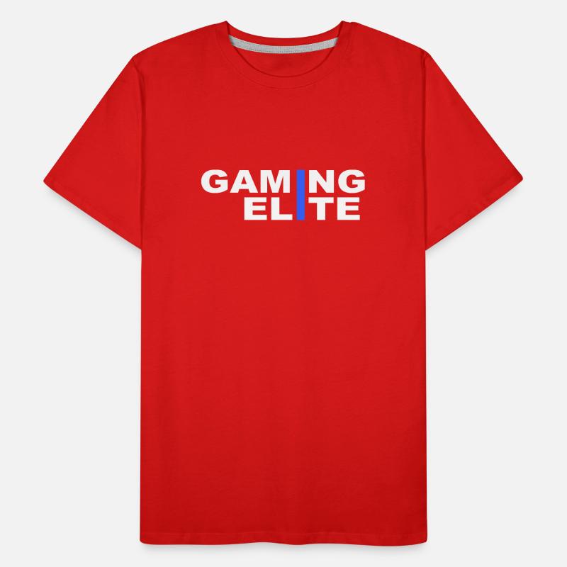 Gaming Elite T-shirt bio Premium Homme