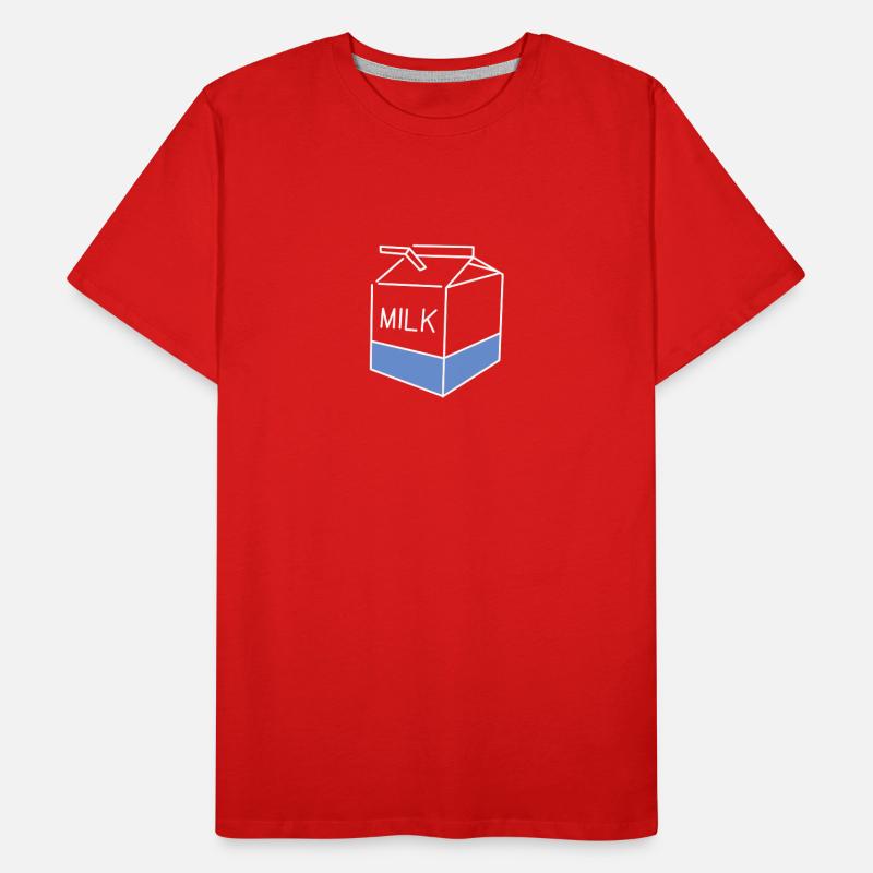 milk Men's Premium Organic T-Shirt