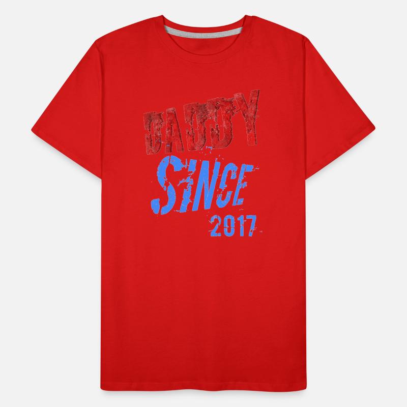 DADY SINCE Männer Premium Bio T-Shirt