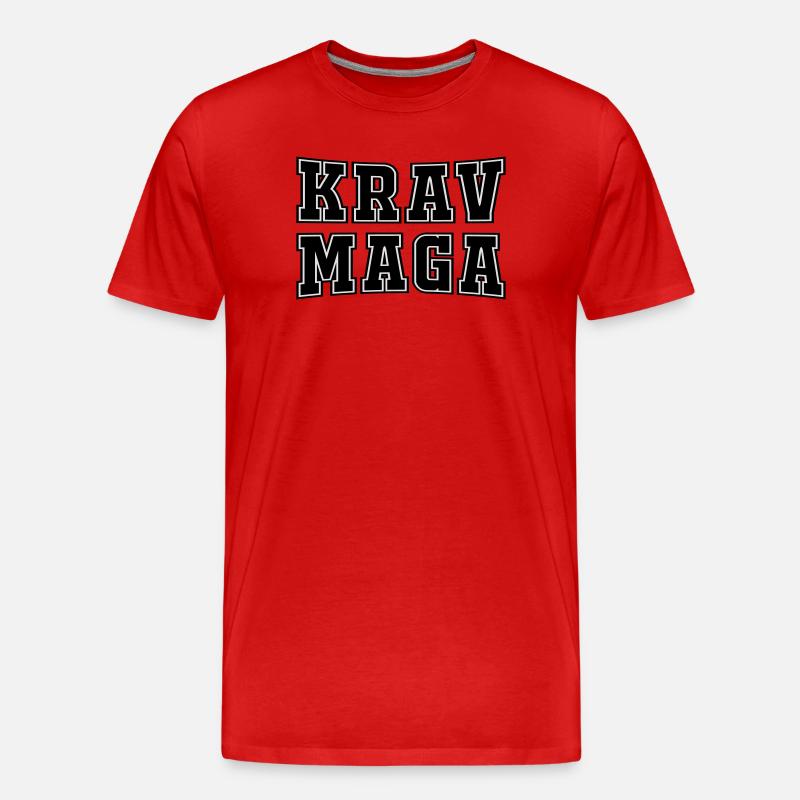 Krav - T-shirt bio Premium Homme - rouge