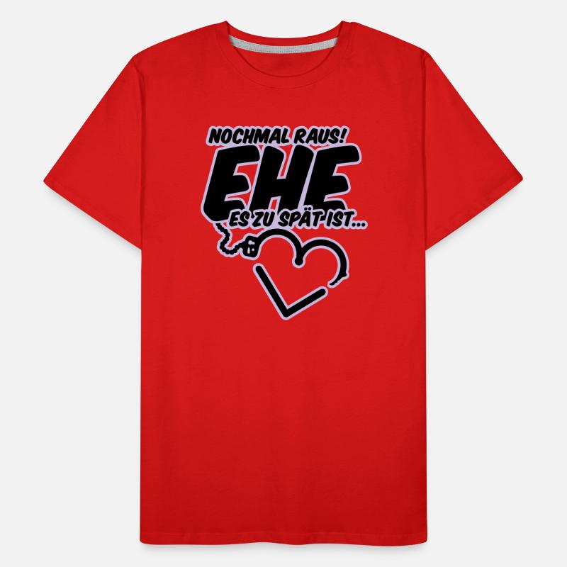 enterrement de vie de mariage de douche de mariage T-shirt bio Premium Homme