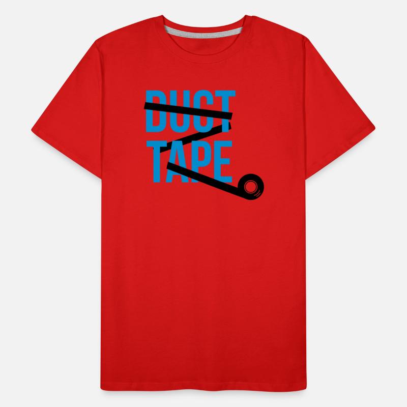 ruban adhésif ruban adhésif T-shirt bio Premium Homme