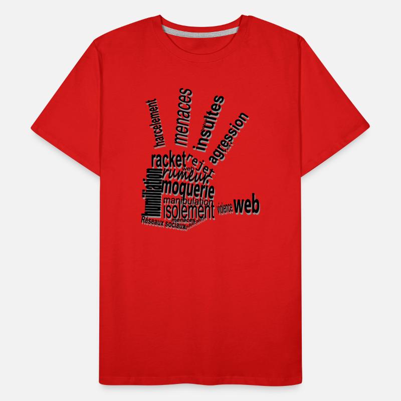 harcèlement T-shirt bio Premium Homme