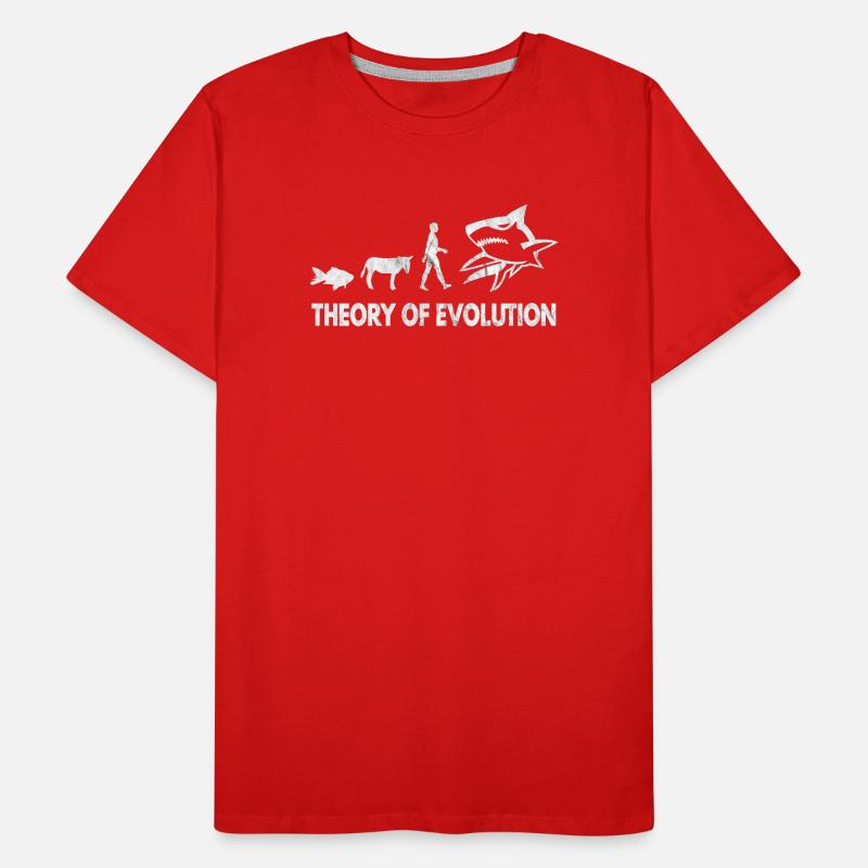 Requin requin créature de la mer cadeau de ventilateur de requin T-shirt bio Premium Homme