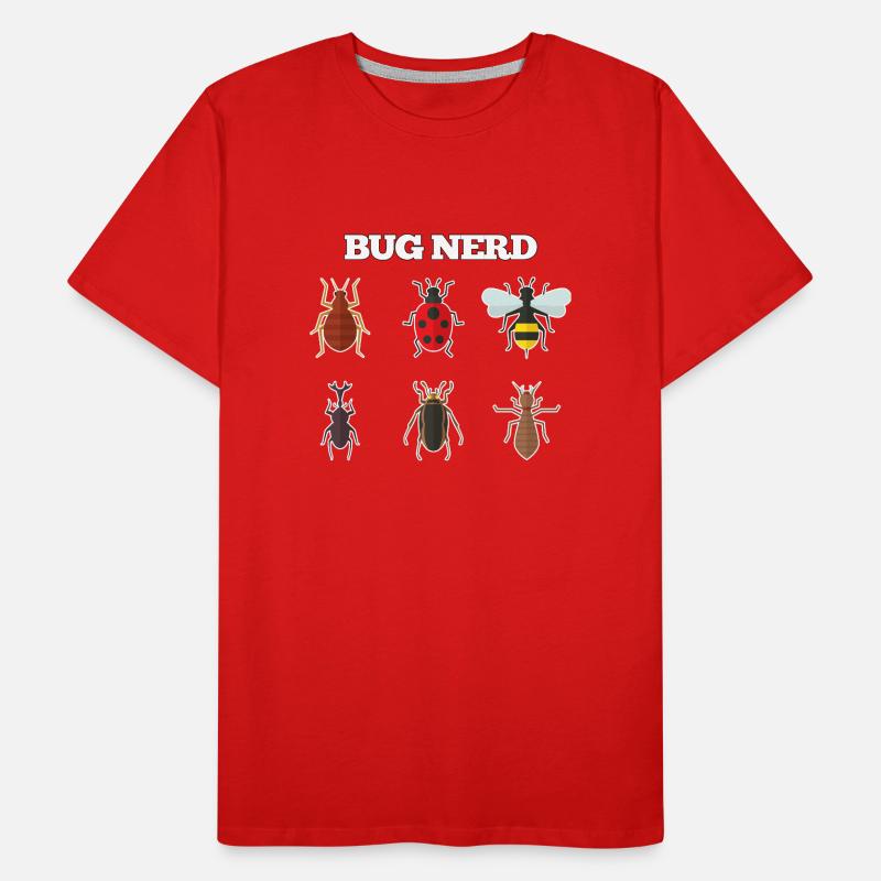 Bug Nerd T-shirt bio Premium Homme