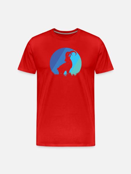 Capricorne - T-shirt bio Premium Homme - rouge