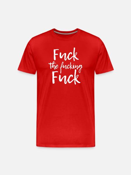 Baise la baise - T-shirt bio Premium Homme - rouge