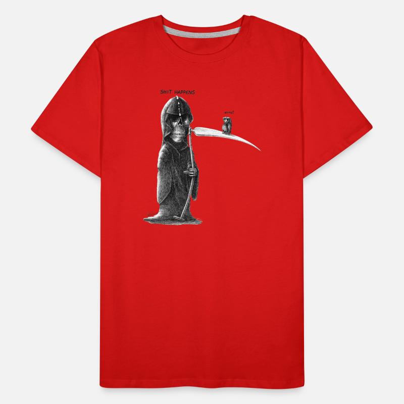 la merde arrive T-shirt bio Premium Homme