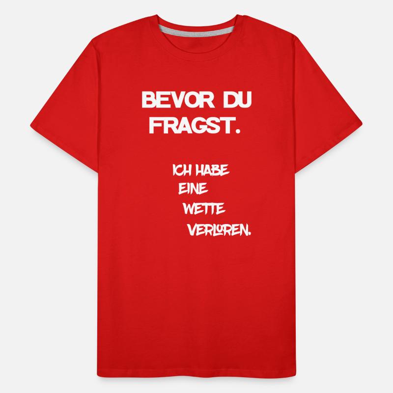 Pari perdu T-shirt bio Premium Homme