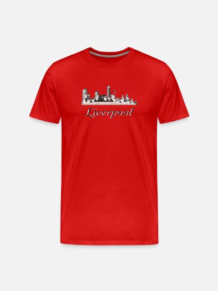 Liverpool - Men's Premium Organic T-Shirt - red
