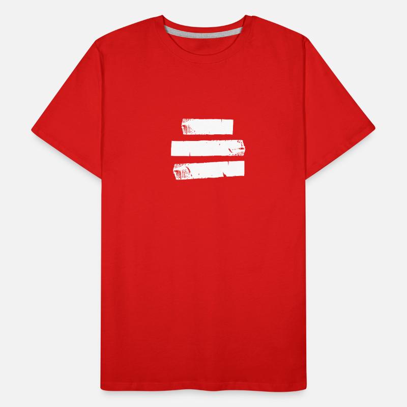 Tape 3 - weiß Männer Premium Bio T-Shirt
