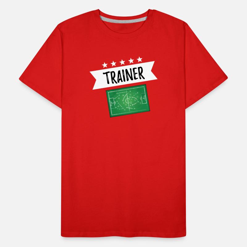 Trainer Tactics Board Men's Premium Organic T-Shirt