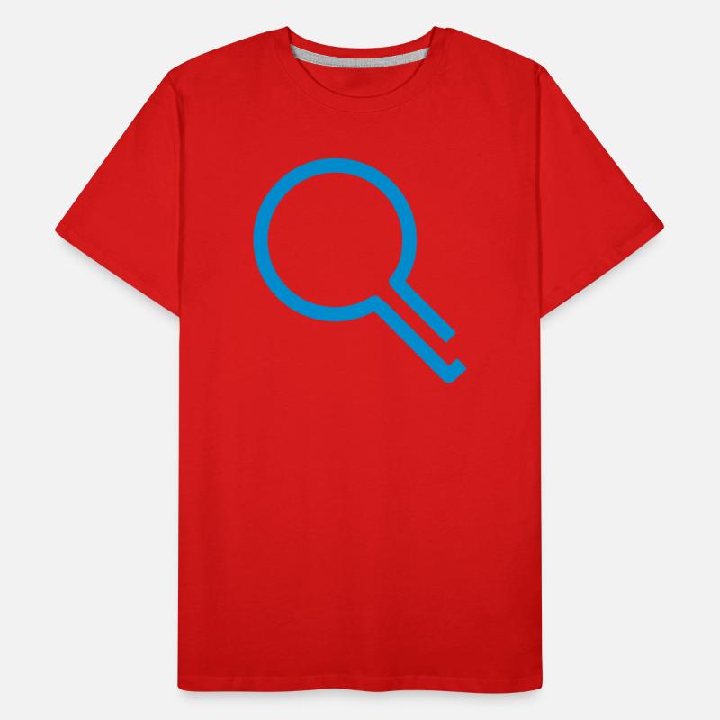 lupe research Data search Data search Men's Premium Organic T-Shirt