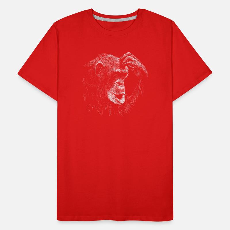 Monkey T-shirt bio Premium Homme