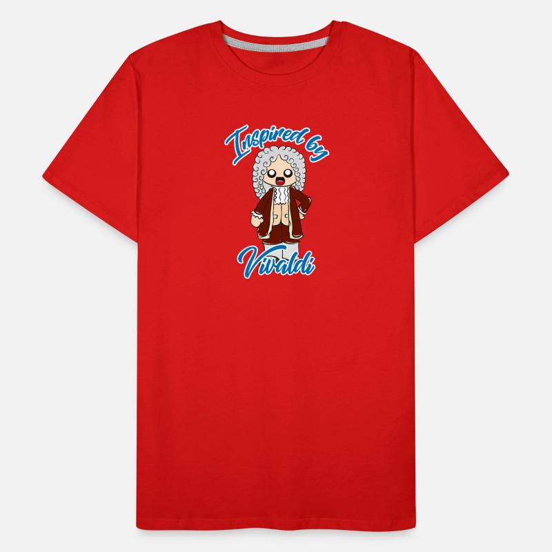 Vivaldi Männer Premium Bio T-Shirt
